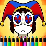 Digital Circus Coloring Adventure