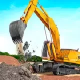 Excavator Crane Driving Sim