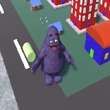 Grimace Shake City Chaos